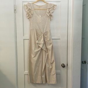 Striking Ulla Johnson dress for a special occasion or flirty lunch. Never worn.